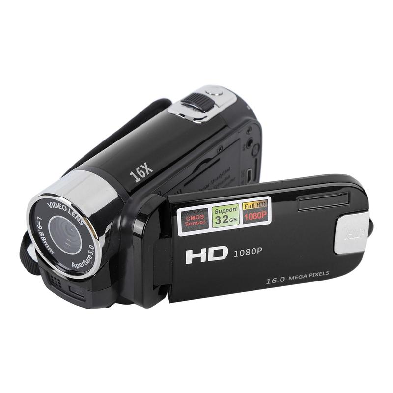 4K 48MP DV Camera 2.7in TFT Rotatable Screen 16x Digital Zoom Video Camera with USB Cable