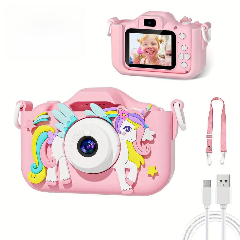 Kids Camera for 3 4 5 6 7 8 9 10 11 12 Years Old Kids Selfie HD Toy Camera, Convenient Digital Video Camera for Toddlers, Kids Camera for Boys and Girls, Perfect Christmas and Birthday Gifts