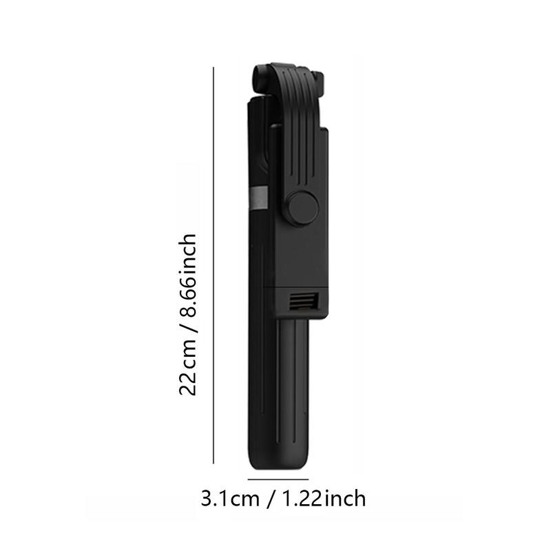 Portable Phone Selfie Stick, 1 Count 360 Degree Rotatable Phone Selfie Stick, Multifunctional Travel Photography Selfie Stick, Mobile Phone Accessories