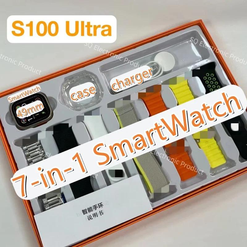 2024 New Smart Watch Women Ultra Series 9 NFC Smartwatch Men BT Call Waterproof Wireless Charging 2.05 inch Screen IW10 Watch 10 Wearable Smartphone