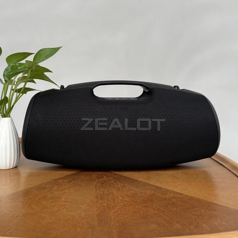 ZEALOT Zealot S78 Wireless Speaker, 1 Count 100W Portable Bluetooth-compatible Speaker with RGB Light, Outdoor Wireless Speaker with 24000mAh Battery