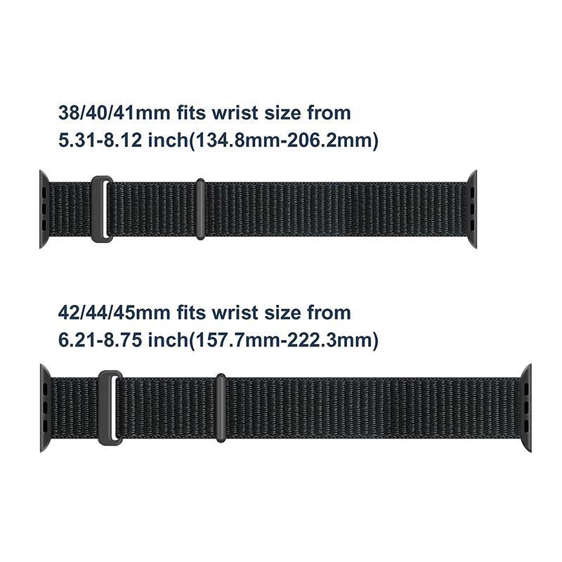 Soft Adjustable Watch Band, 1 Count Replacement Watch Band for Men Women, Unisex Fashion Sports Watch Band for Apple Watch Ultra SE1 2 3 4 5 6 7 8