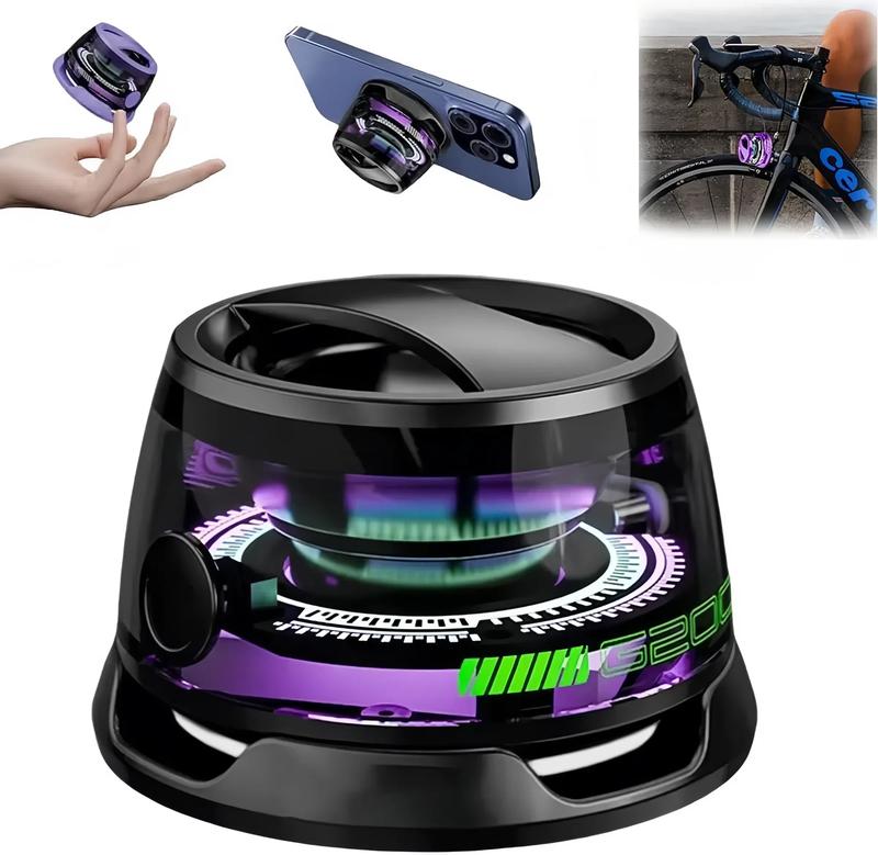 New Portable Wireless Speaker Magnetic  Bluetooth Stereo  Sound Computer Speakers Subwoofer Phone Gaming Stand with Light Audio Speaker BlackFriday