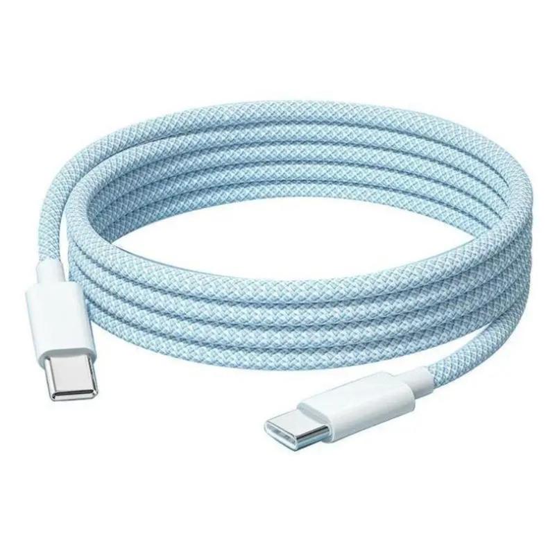 USB-C to USB-C Charging Cable, Fast Charging Data Cable, 60W Charging Data Cable for iPhone 15 15 Pro 15 Pro Max 15 Plus, MacBook Air