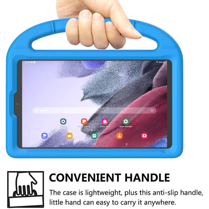 Case for  Galaxy Tab A7 Lite 8.7 Inch 2021,  Shockproof Cute Cover with Handle Stand for Galaxy Tab A7 Lite(SM-T220 T225 T227)-Blue