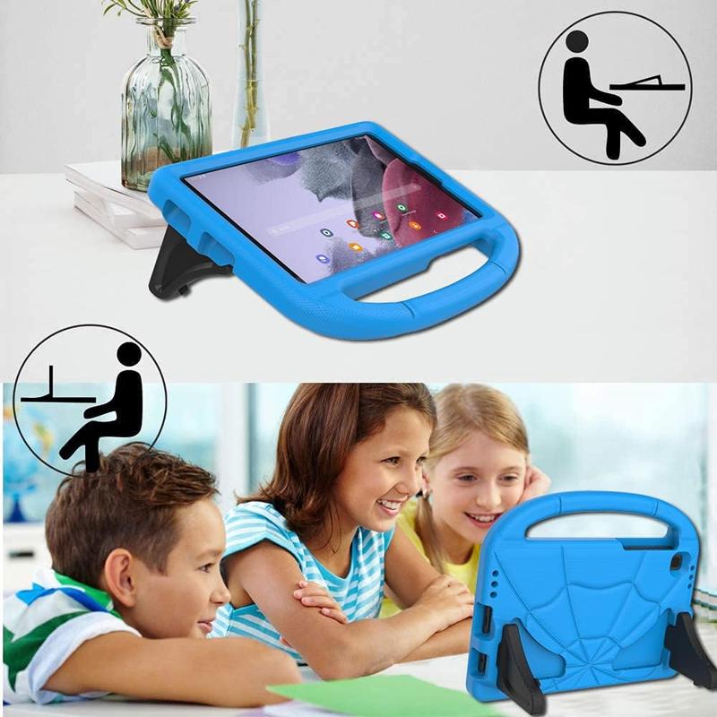 Case for  Galaxy Tab A7 Lite 8.7 Inch 2021,  Shockproof Cute Cover with Handle Stand for Galaxy Tab A7 Lite(SM-T220 T225 T227)-Blue