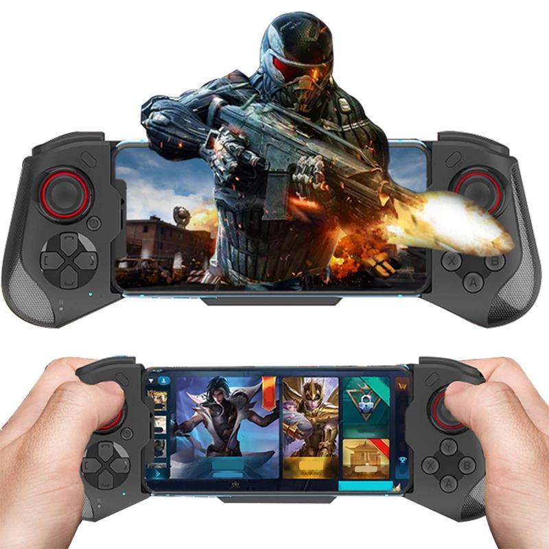 Wireless Game Controller for iPhone & Android Phones, 1 Count Wireless BT Mobile Gamepad, Game Controller for Android & IOS 13.4 Phone, Gaming Accessories, Controller Accessories, Durable Gaming Accessories, Stocking Fillers Gift