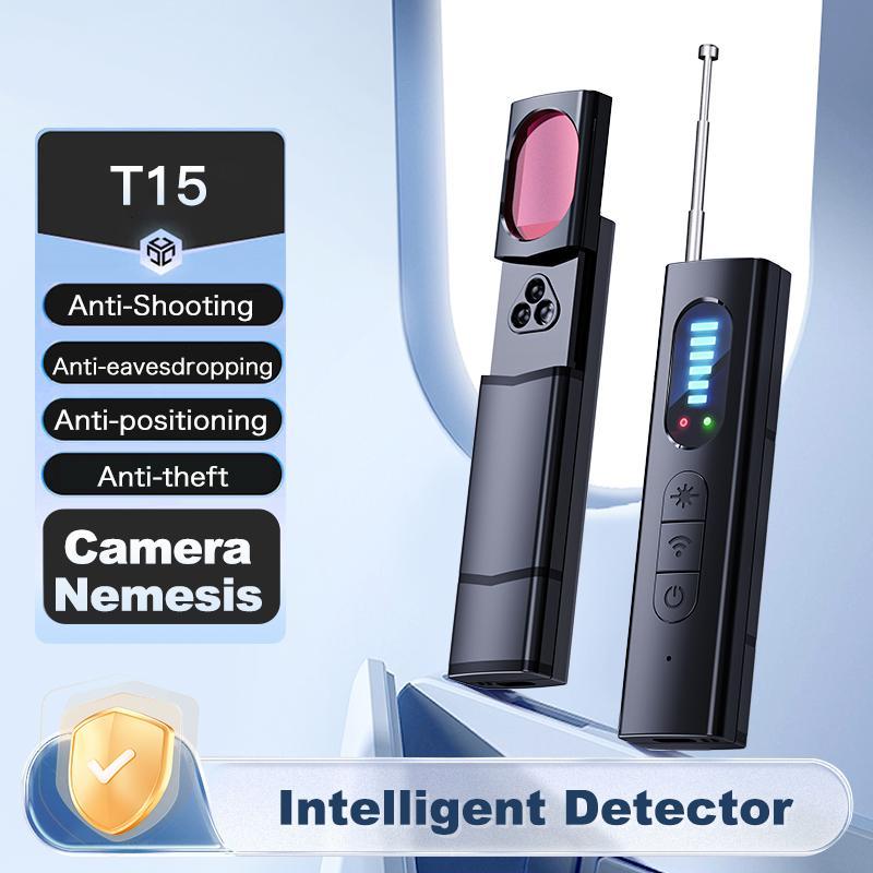 Hidden Camera Detector, Camera Detector, Eavesdropping Device & Hidden Camera Detector with 5 Sensitivity Levels & Professional Mode GPS Tracker Detector