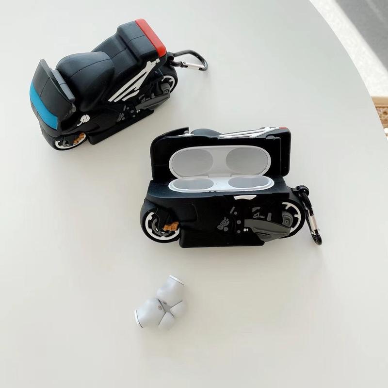 Unique Handheld Motorbike Design Case for Apple Airpod 3