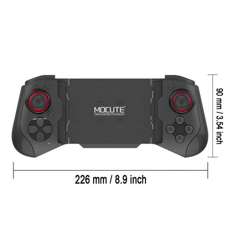 Wireless Game Controller for iPhone & Android Phones, 1 Count Wireless BT Mobile Gamepad, Game Controller for Android & IOS 13.4 Phone, Gaming Accessories, Controller Accessories, Durable Gaming Accessories, Stocking Fillers Gift