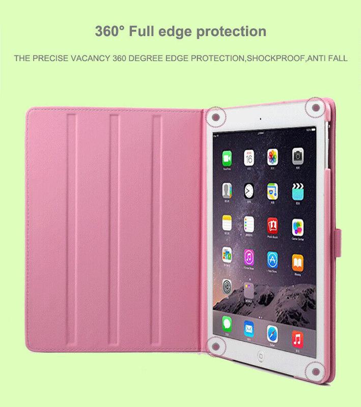 For Apple iPad 10.2 9th Generation Air 1 2 3 4 5th Gen Shockproof Leather Case