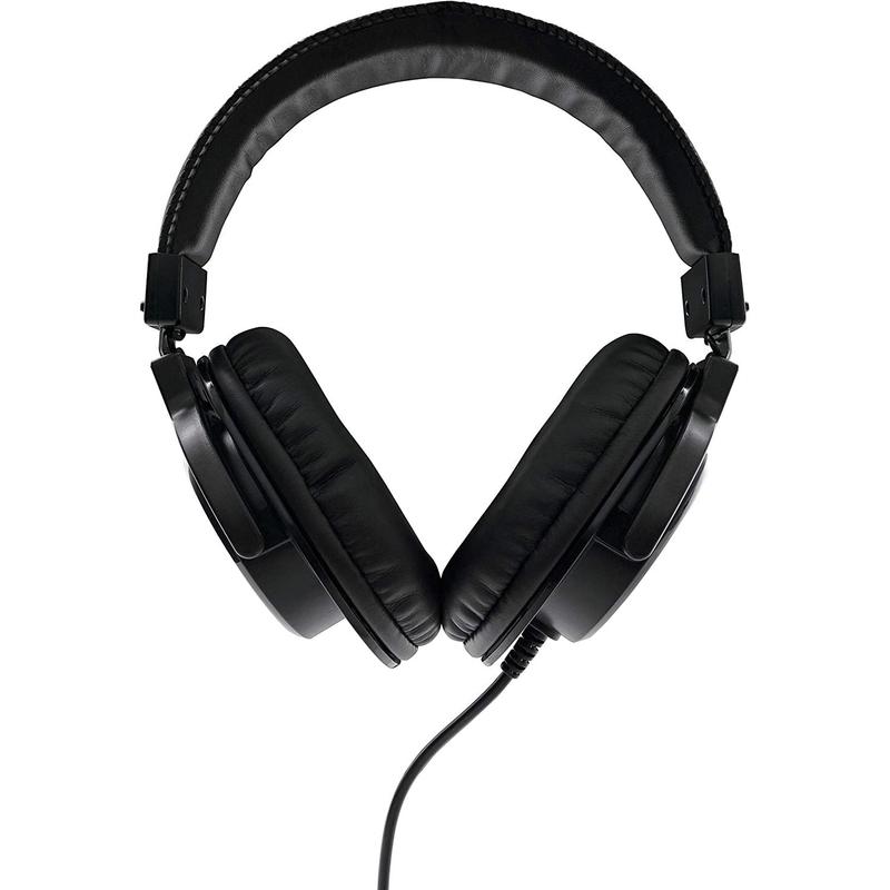 Mackie MC-100 Professional Closed-Back Studio Headphones, Black