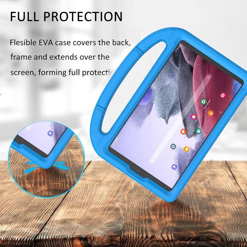 Case for  Galaxy Tab A7 Lite 8.7 Inch 2021,  Shockproof Cute Cover with Handle Stand for Galaxy Tab A7 Lite(SM-T220 T225 T227)-Blue