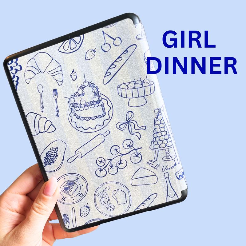 Girl Dinner Kindle Case | Kindle Cover for Bookish | Gifts for Readers | BookTok & Bookstagram | Kindle Paperwhite 11 | Kindle Oasis | e-reader Device