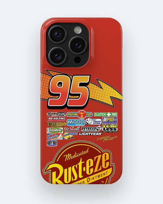 LIGHTNING MCQUEEN SPECIAL EDITION CARS PHONE CASE For iPhone  14 15 16 ,Gifts, iPhone Case Father's Day Gifts Cover  Protection Protective