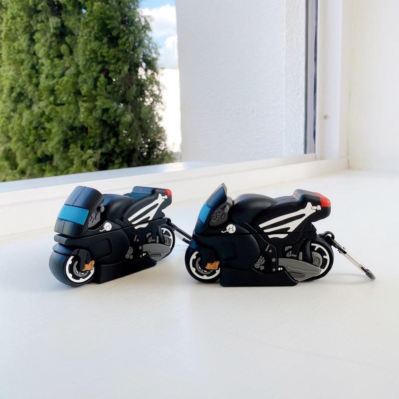 Unique Handheld Motorbike Design Case for Apple Airpod 3