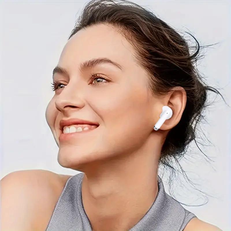 Wireless Bluetooth Earphone Noise Cancellation Bluetooth Earphones ，Long Life In-Ear Lightweight Headphones Audio Headset, Real Time High Accuracy Bluetooth Headphones Electronic Earbud