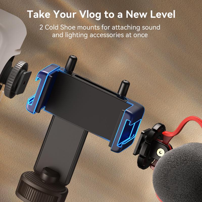 SMALLRIG VK-20 Vlogging Kit for iPhone, Content Creator Kit for YouTube and TikTok Starter, Video Recording Equipment, with Phone Tripod and Phone Mount - 4364 Smartphone Selfie Accessories