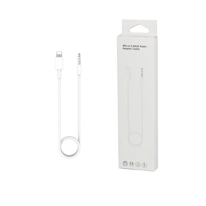 Multi-application Audio Cable, 3.5mm Audio Cable Adapter, Headphone Jack Adapter, Compatible with iPhone 14 13 12 11 XR X 8 7