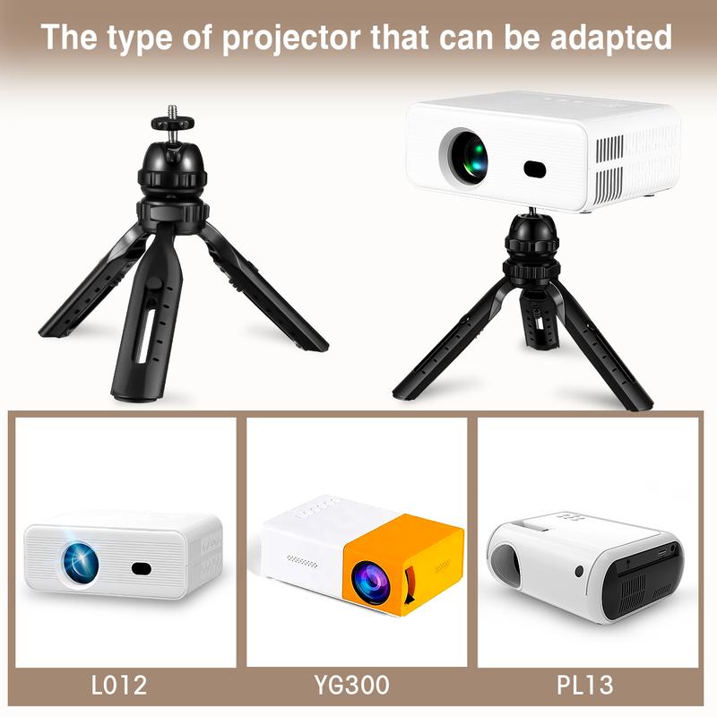 L012 Mini Portable Projector With Stand ,4K&1080P supported,200 Lumens 2.4 5G Dual Band WiFi , Lens cover, Built-in Speaker, HomeTheater,  HDMI,USB, Audio, Fire Stick, PS5,   screen mirror, Game projector Portable Bluetooth Electronic Flash Lcd Crystal