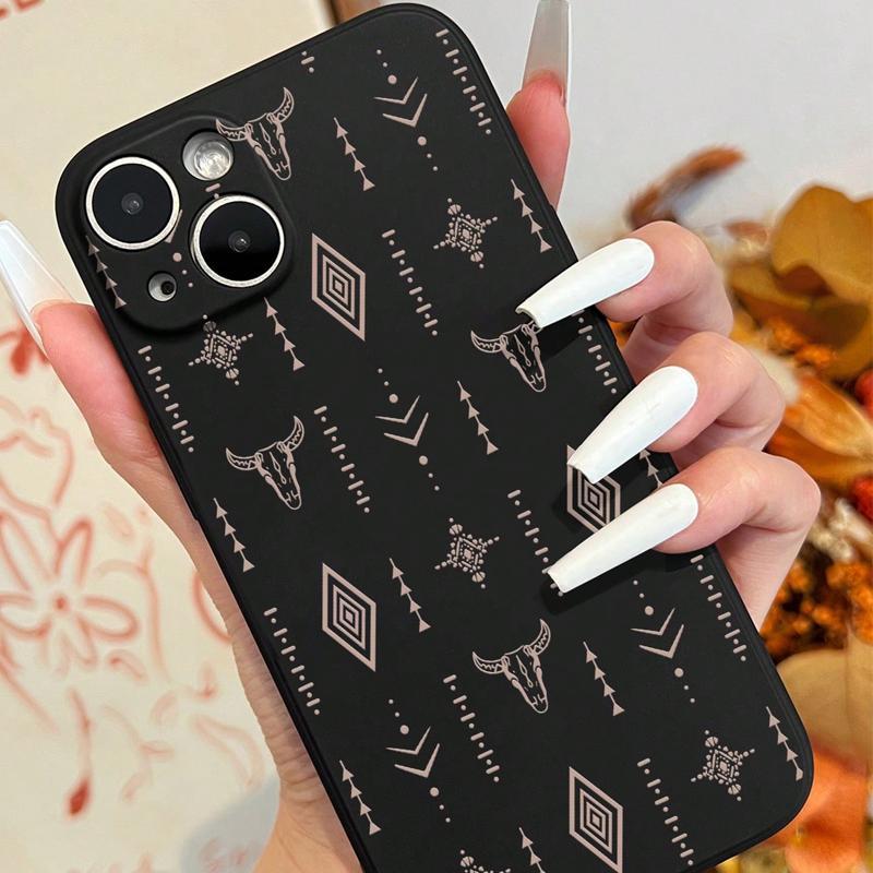 Creative Pattern Phone Case, TPU Anti-drop Protective Case, Shockproof Cases Cover Phone Cases for iPhone 15 Pro Max 14 13