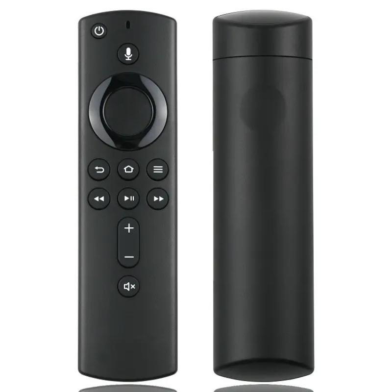 AAA Batteries Required Voice Remote Control, Replacement Remote Control, Compatible with 2nd Generation Fire TV Cube & Fire TV Stick (without Battery)