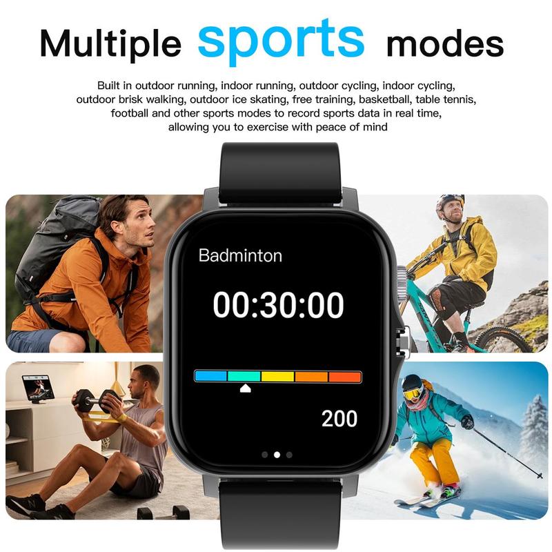 Multifunctional Smart Watch, Fashion Digital Watch with Multi-Sport Modes and Time Display, Sports Watch for Women & Men