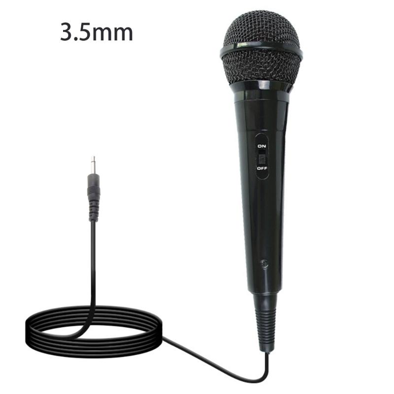 Dynamic Wired Microphone Karaoke Bar Speaker Live Broadcast Set with Recording Handheld Karaoke Microphone