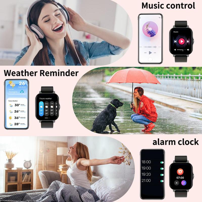 Multifunctional Smart Watch, Fashion Digital Watch with Multi-Sport Modes and Time Display, Sports Watch for Women & Men