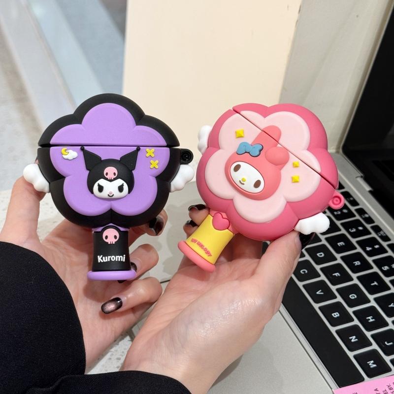 SANRIO Earphone Case, Silicone Earphone Protective Cover, Earphone Protector for AirPods 1 2 3 Pro