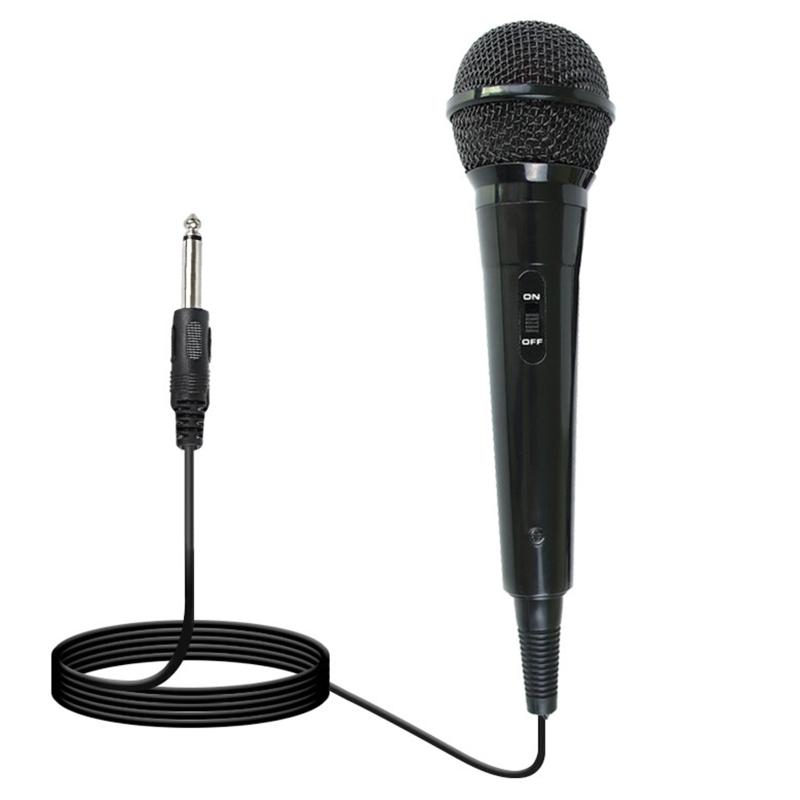 Dynamic Wired Microphone Karaoke Bar Speaker Live Broadcast Set with Recording Handheld Karaoke Microphone