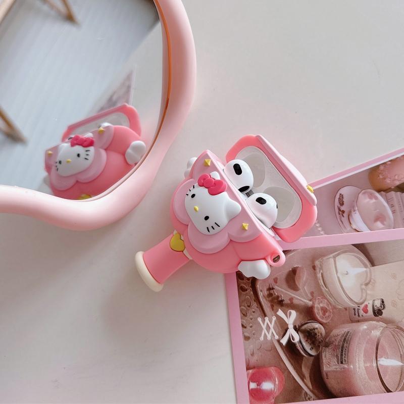 SANRIO Earphone Case, Silicone Earphone Protective Cover, Earphone Protector for AirPods 1 2 3 Pro