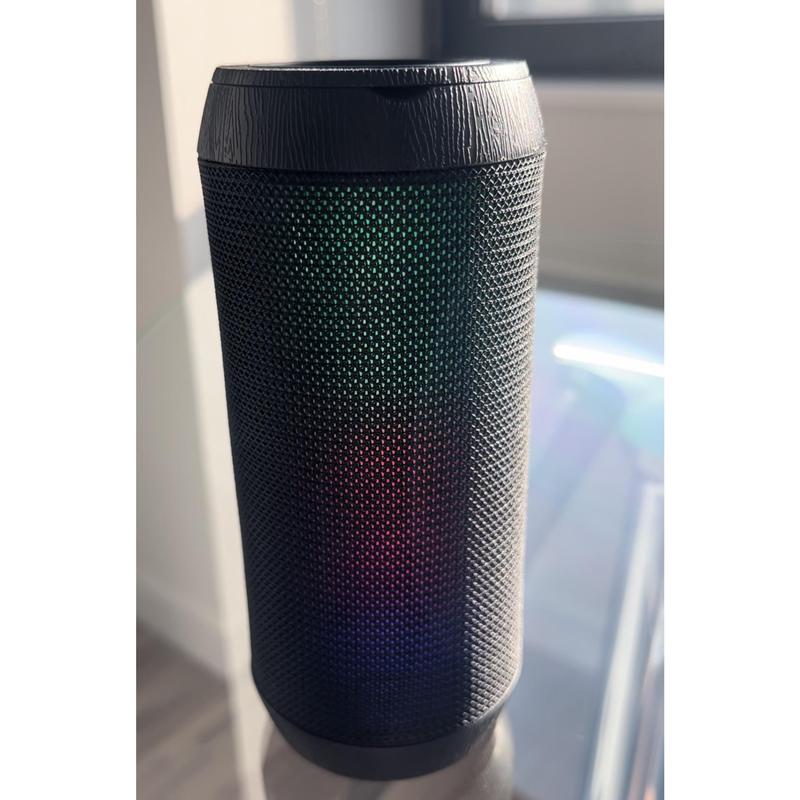 LED Color Light Wireless Bluetooth Portable Speaker with Colorful Display A1 for Universal Cell Phone And Bluetooth Device