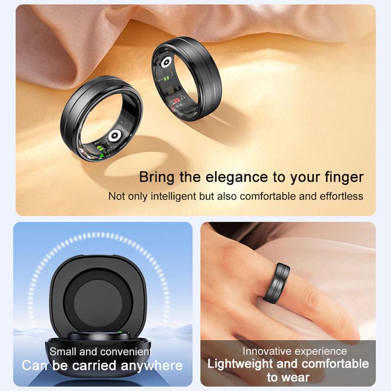 LIFEBEE Smart Ring, 1 Count Multifunctional Fitness Smart Ring with Multiple Sport Modes, Waterproof Activity Tracker Smart Ring for Men Women