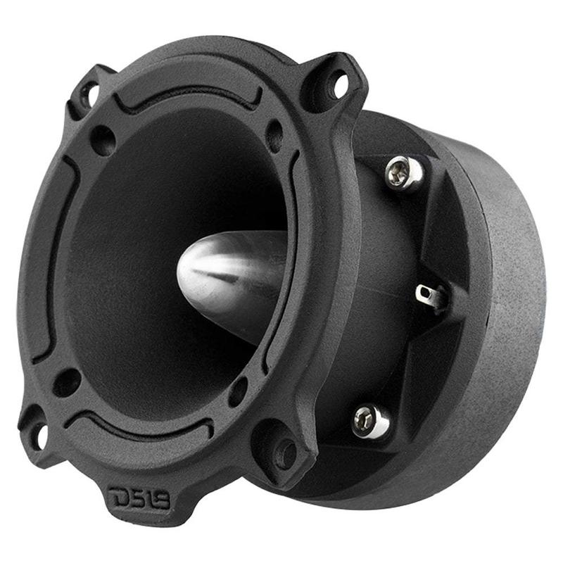 DS18 PRO-TW220 - 3” PRO Aluminum Super Bullet Tweeter - 240 Watts with Built in Crossover for High Frequency Audio - Speakers