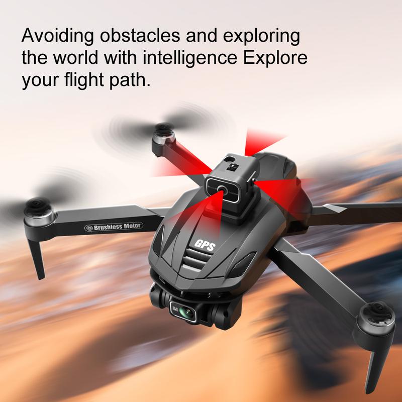 Brushless GPS 8K drone, 6-level wind resistance, Aerial Photography, obstacle avoidance, remote controller, phone app control,folding body Cameras control drone