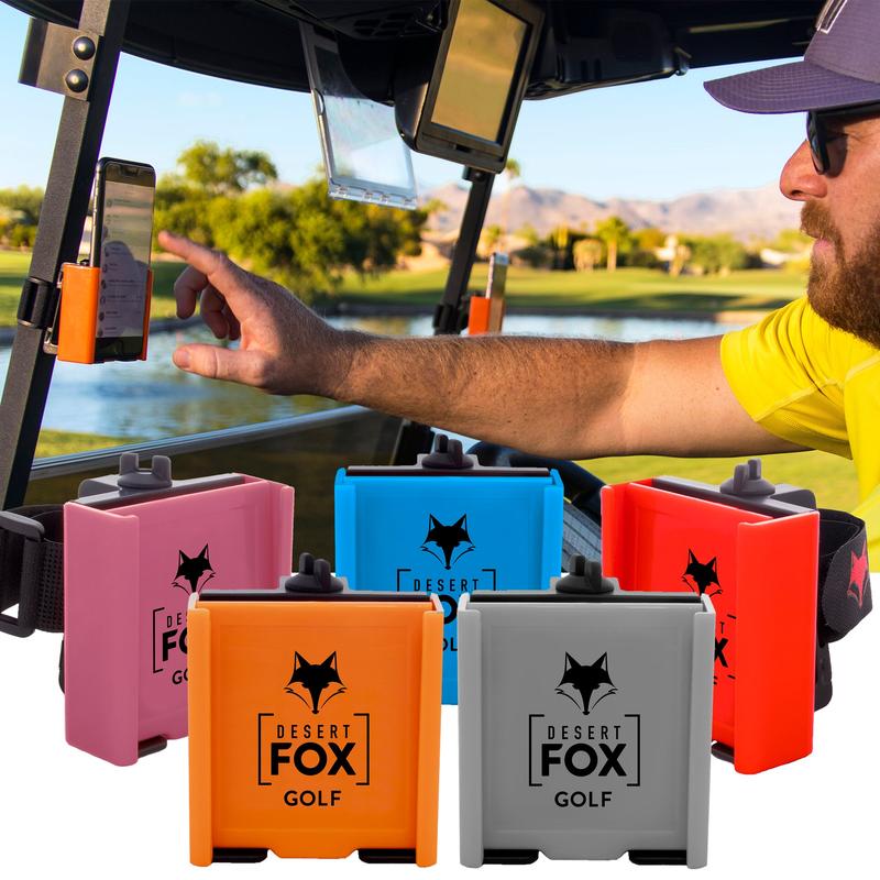 Phone Caddy - Adjustable Cellphone Holder for Golf Carts