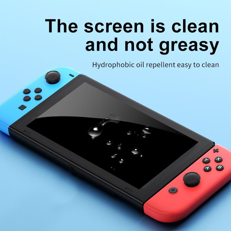 Tempered Glass Screen Protector for Switch Game Console, High Definition Screen Protector, Game Machine Screen Protector for Nintendo Switch Switch Lite Switch OLED