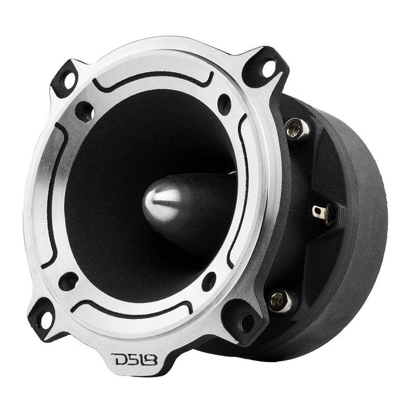 DS18 PRO-TW220 - 3” PRO Aluminum Super Bullet Tweeter - 240 Watts with Built in Crossover for High Frequency Audio - Speakers