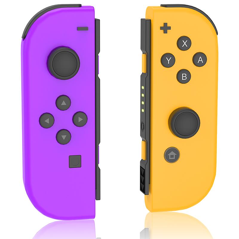 Replacement for Switch Joycons,Switch Controller,Left and Right Switch Joypad Controller Support Dual Vibration Wake-up Screenshot Motion Control,No NFC