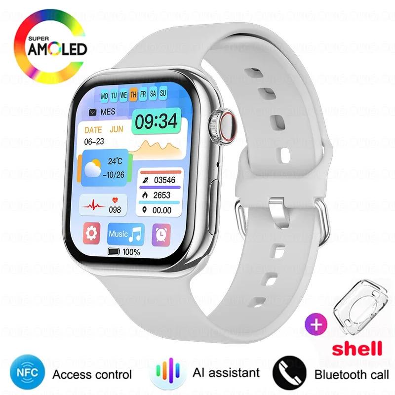 For Apple Watch 10 Series New GPS Tracking Smart Watch Women Always Display Body Temperature BT Call NFC Men Sports Smart Watch