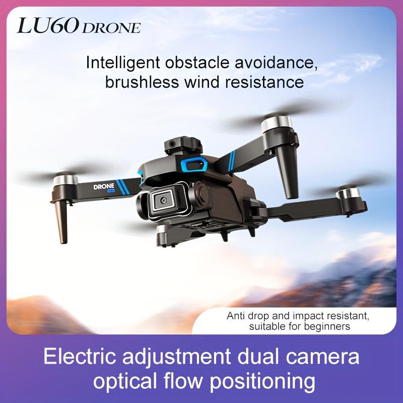 LU60 Drone Dual Camera, Foldable Remote-Controlled Unmanned Vehicle, Remote-Controlled Unmanned Vehicle Toys for Beginners and Men Gifts, Christmas, Halloween and Thanksgiving Gifts Folding control helicopter