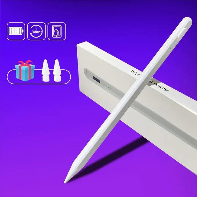 compatible with 2018-2024 IPAD series models (with palm rejection function, comes with two extra pen tips) (Please check the model before ordering. Compatible with iPad 2018 or later. This capacitive pen is not suitable for mobile phones) stylus