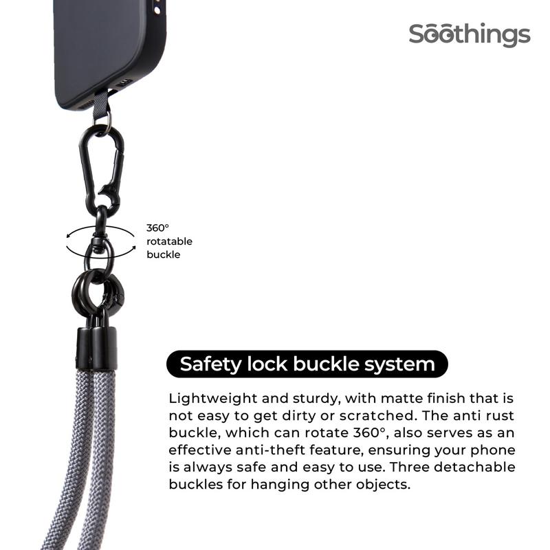 Cellphone Lanyard Thick Rope Phone Crossbody Neck Holder Sling Strap Anti-theft phone strap Accessories Smartphone