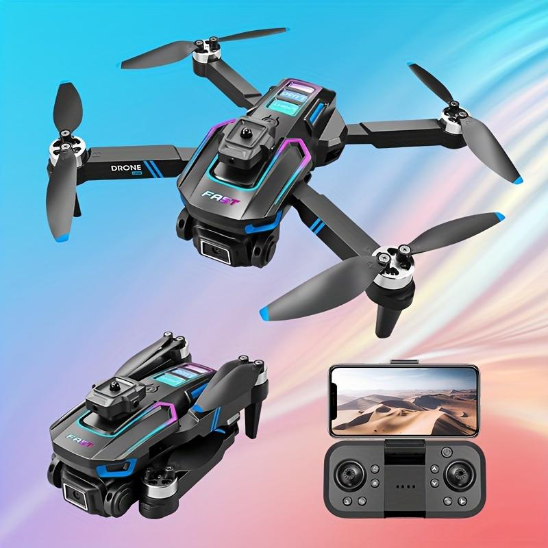 LU60 Drone Dual Camera, Foldable Remote-Controlled Unmanned Vehicle, Remote-Controlled Unmanned Vehicle Toys for Beginners and Men Gifts, Christmas, Halloween and Thanksgiving Gifts Folding control helicopter