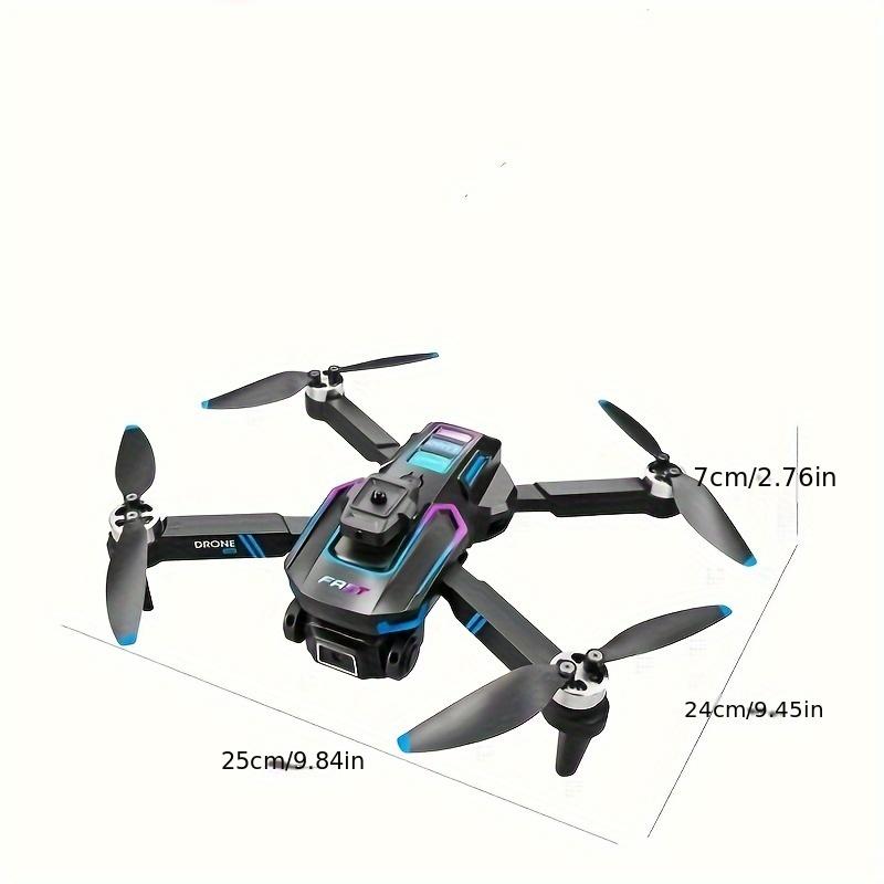 LU60 Drone Dual Camera, Foldable Remote-Controlled Unmanned Vehicle, Remote-Controlled Unmanned Vehicle Toys for Beginners and Men Gifts, Christmas, Halloween and Thanksgiving Gifts Folding control helicopter