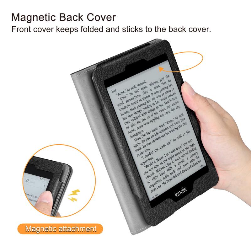 For  Kindle Paperwhite 10th Gen 2018 Case Sleeve Cover Stand Hand Strap Device Smartphone