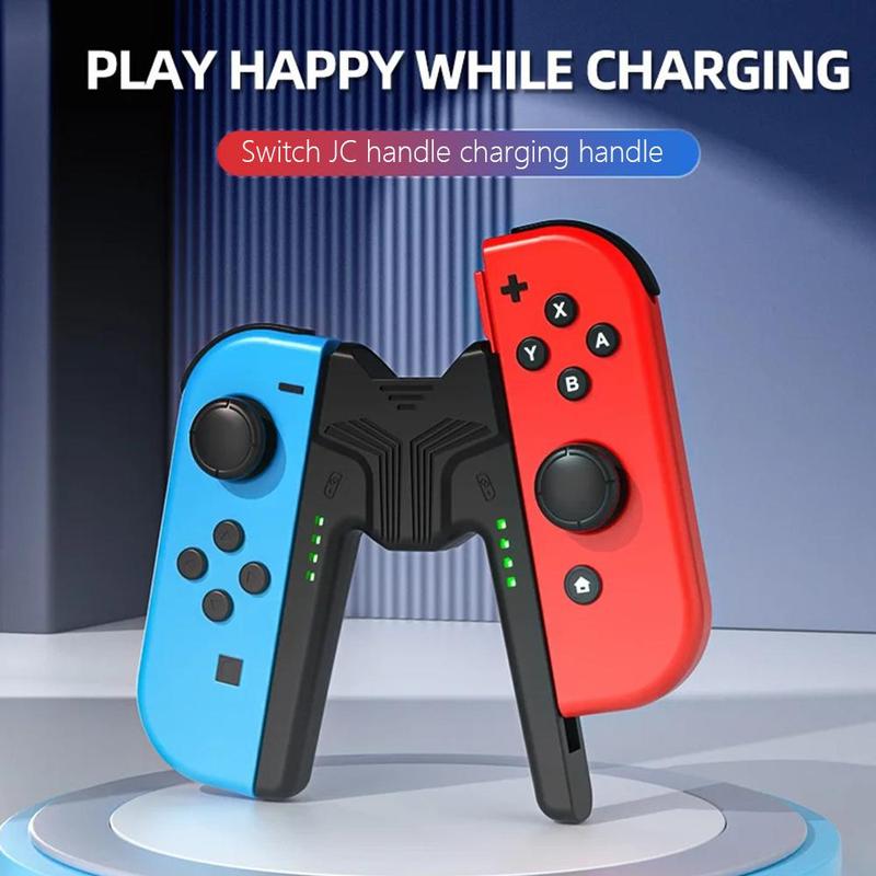 Aolion Charging Grip Bracket for Switch, Portable Compact Gaming Controller Grip Charging Station for Nintendo Switch, Controller Accessories, Game Console Accessories