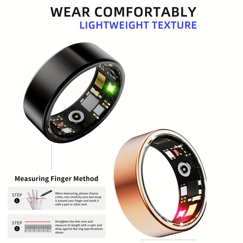 Smart Ring, Men's Smart Ring, Women's and Men's Health Ring, Sleep Tracking Wearable Fitness Tracker