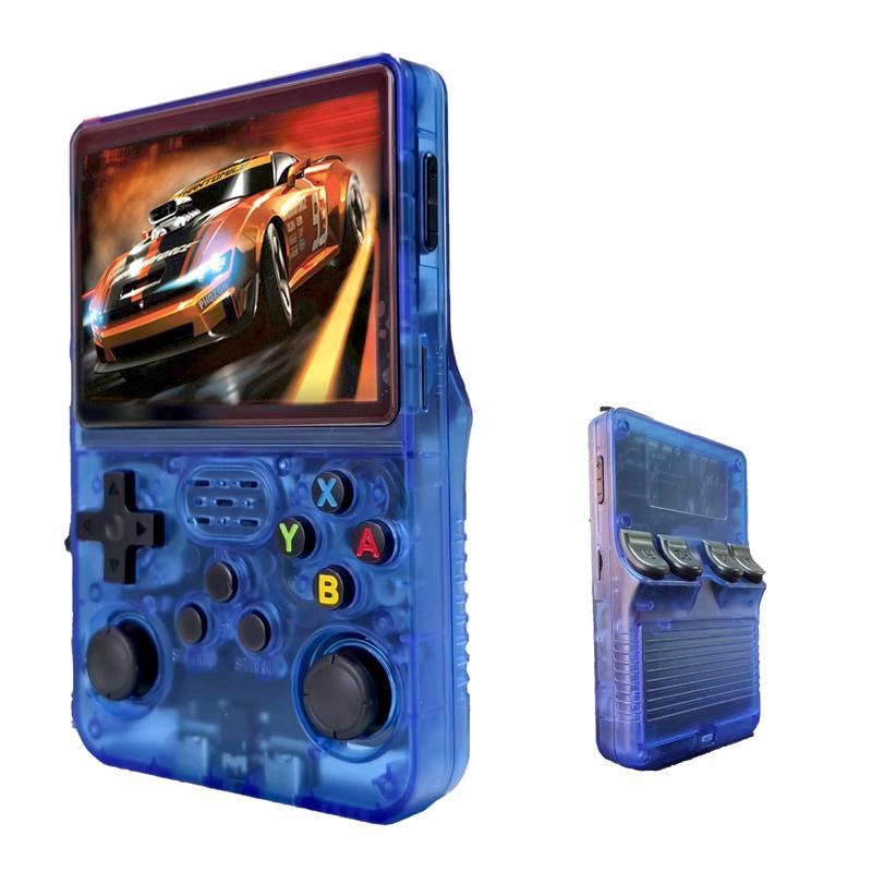 R36S Open Source Handheld Game Console HD Retro Arcade 3D Dual System Joystick Handheld Linux System 3.5-inch Scre Portable Retro Game Console Preset 1500 games Christmas Coolest Gift， Black Friday Promotion